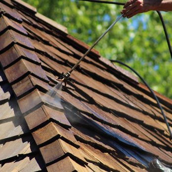 cedar roof wash